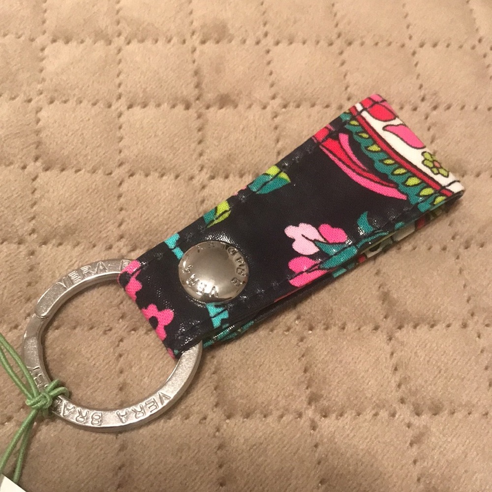 Vera Bradley Loop Keychain - Picture 2 of 3